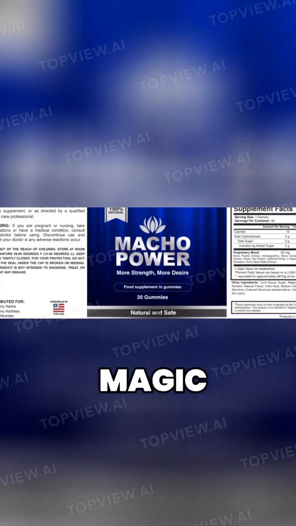 Macho Power: Strength. Stamina. Supremacy